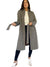 The Bachelor Tia Booth Grey Trench Coat
