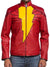 Captain Marvel Shazam Red Leather Jacket
