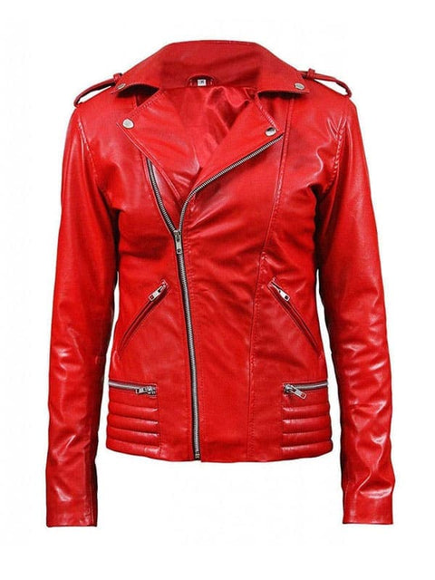 Riverdale Southside Serpents Red Leather Jacket