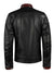 Batman Dark Knight Christian Bale Leather Biker Jacket Black